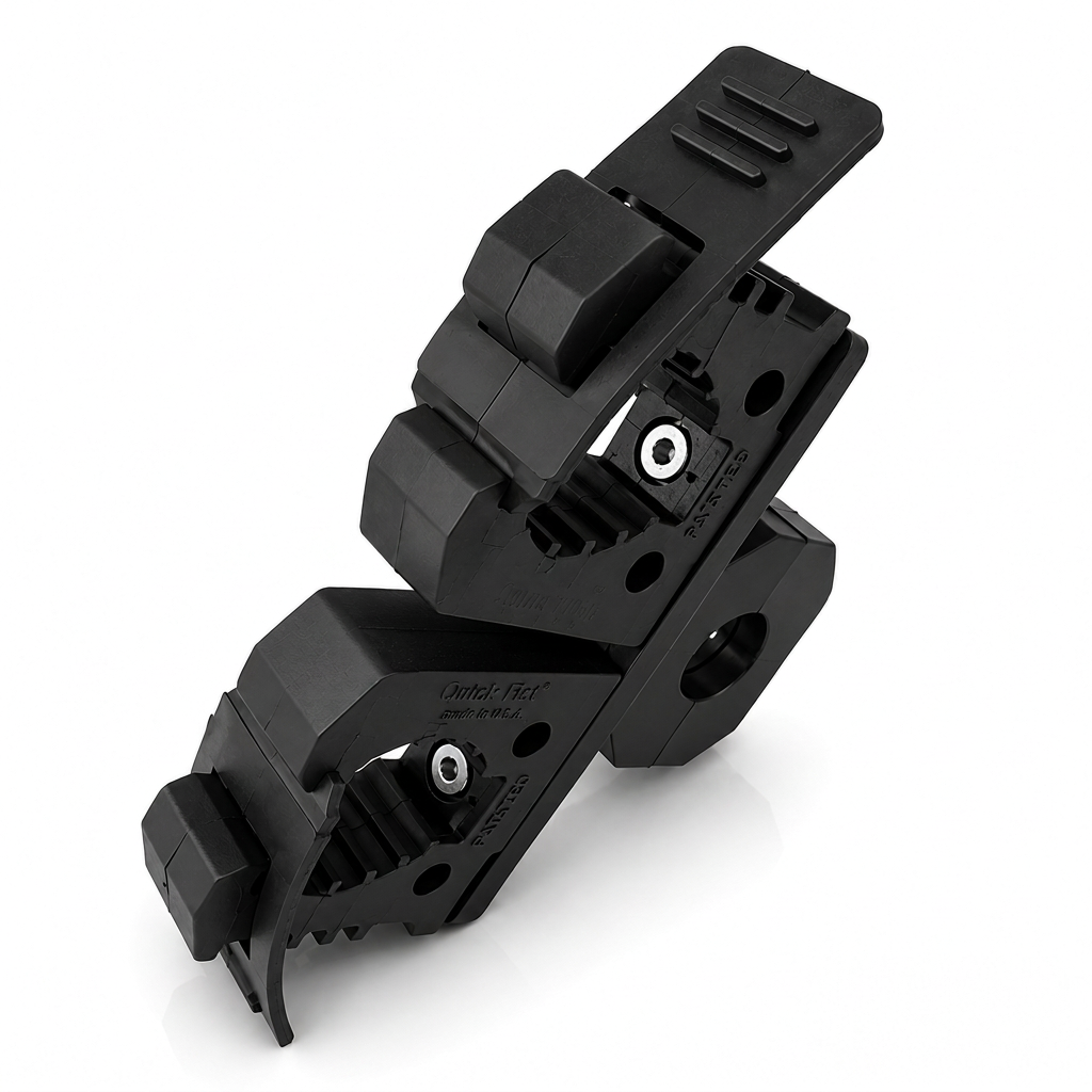 Dual Tool Tubular Clamp Mount for Shovels Axes and Recovery Tools