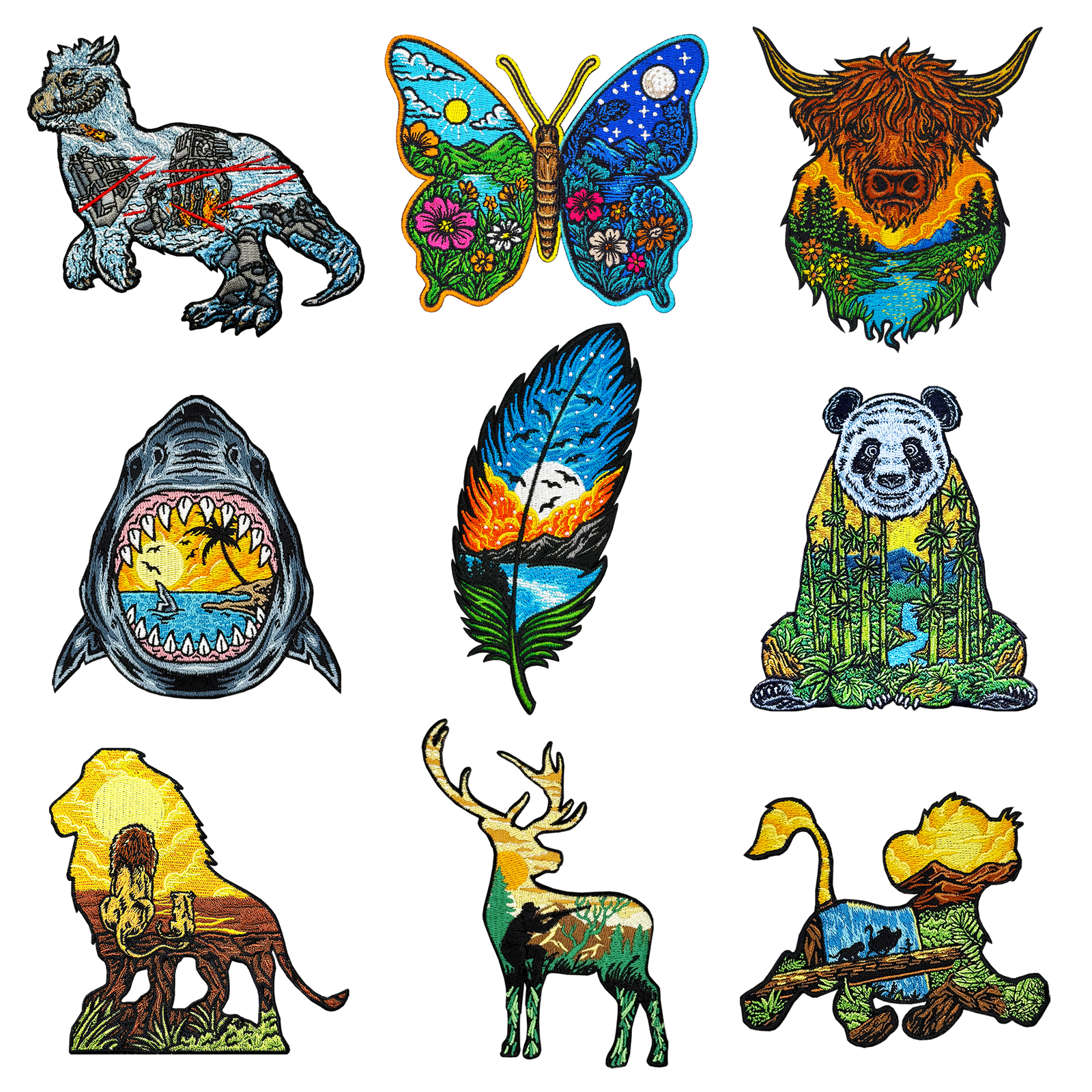 Nature Animal Patches 🐾