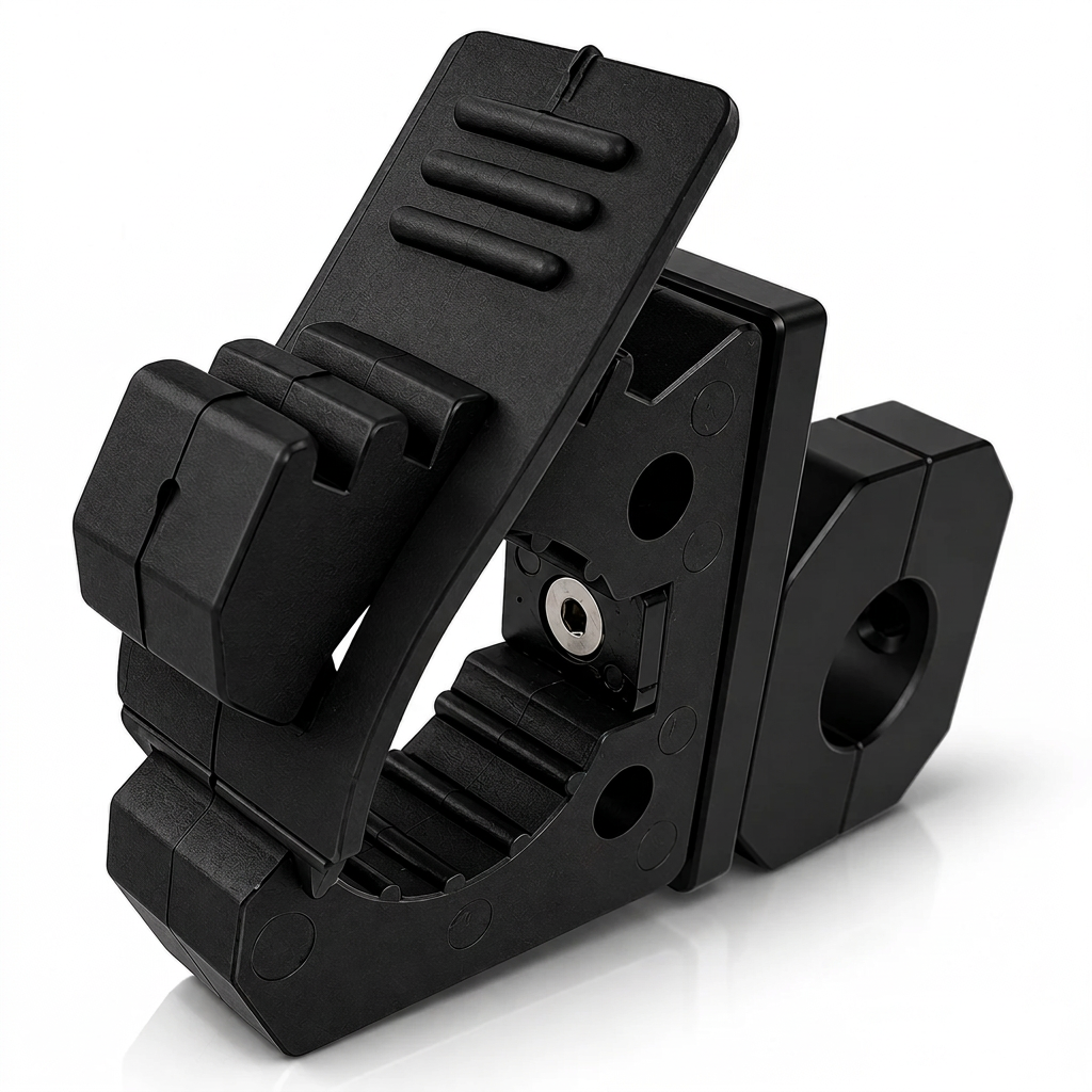 Single Tool Tubular Clamp Mount for Shovels and Trail Tools