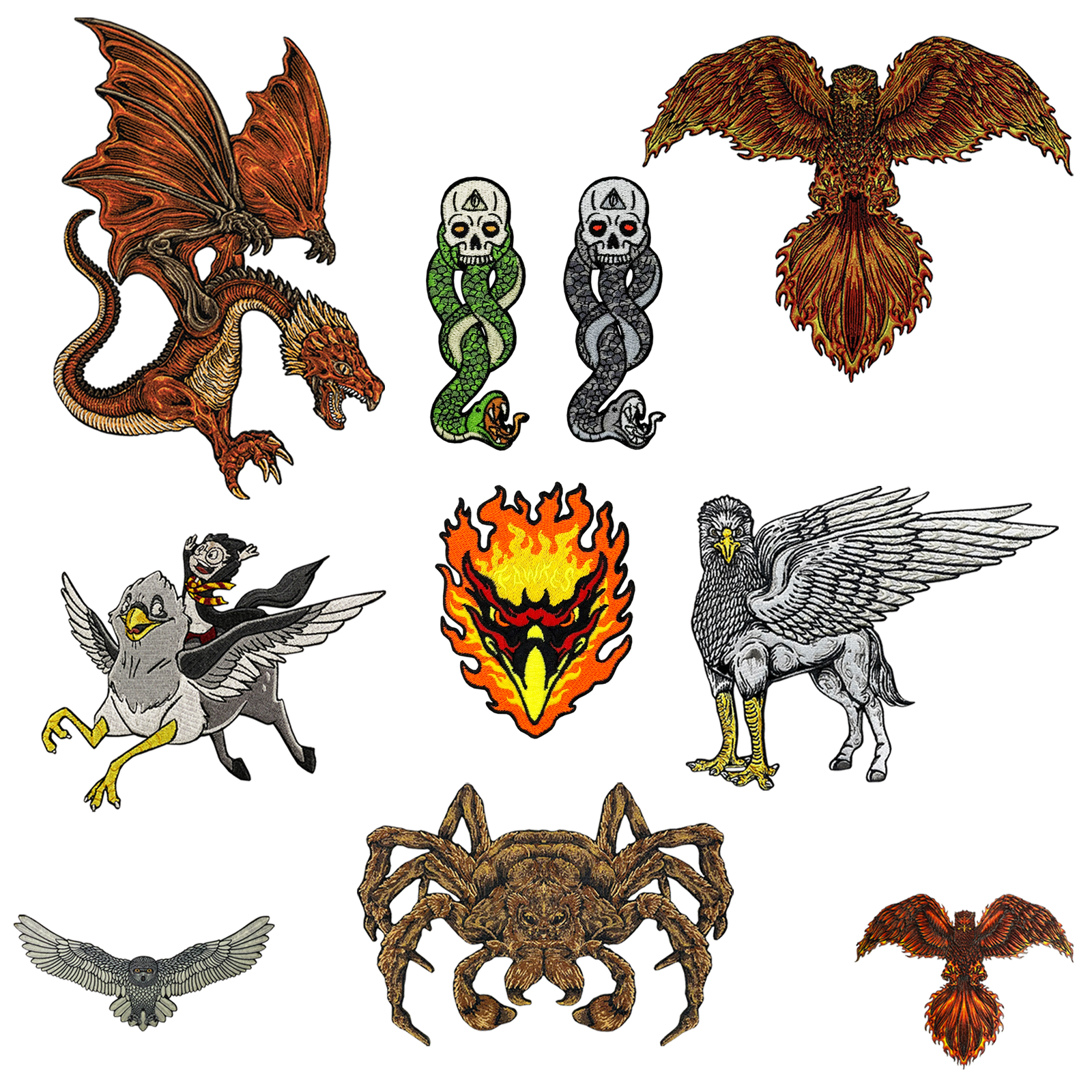 Wizard Creature Patches ⚡