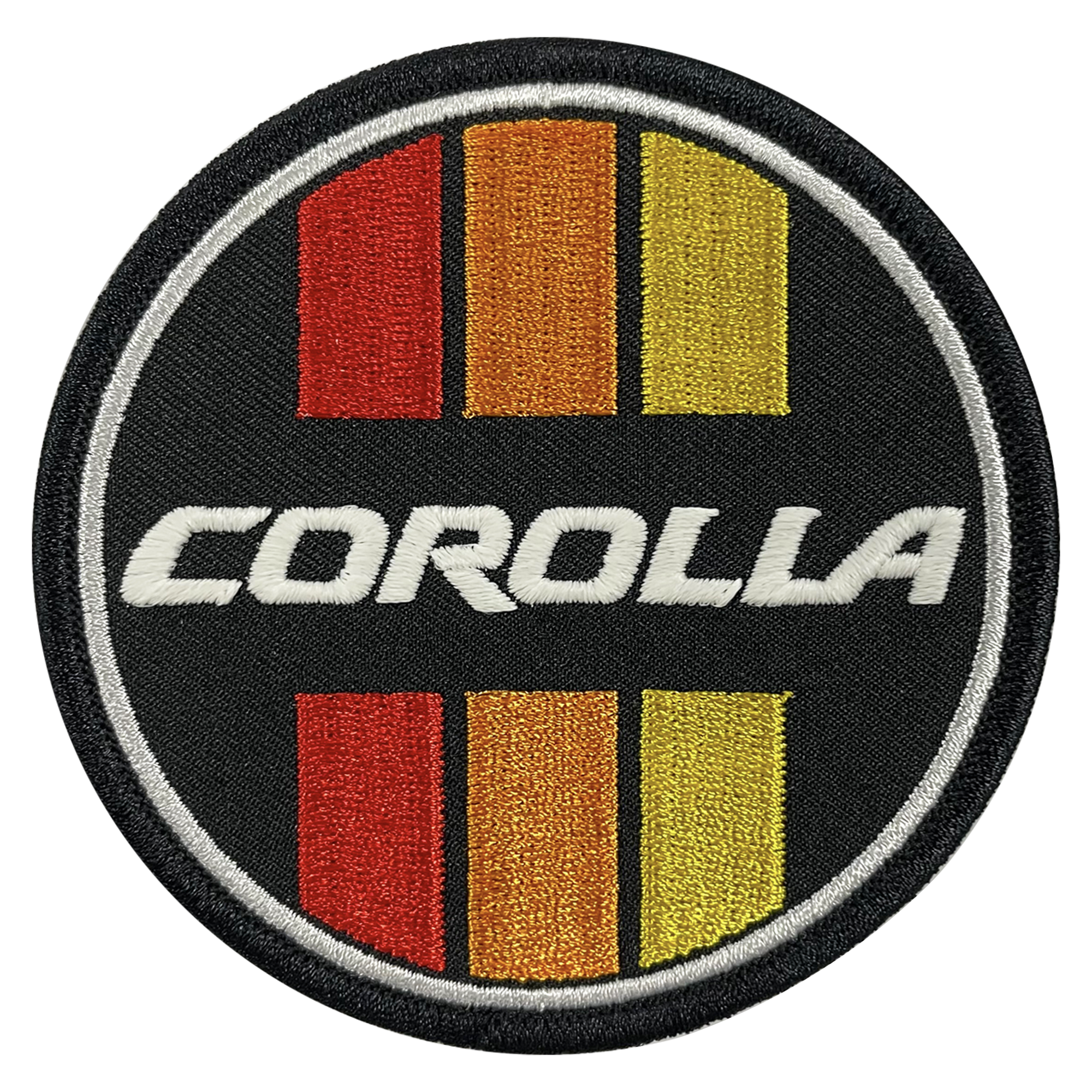 Corolla Retro Circle Patch - GZila Designs