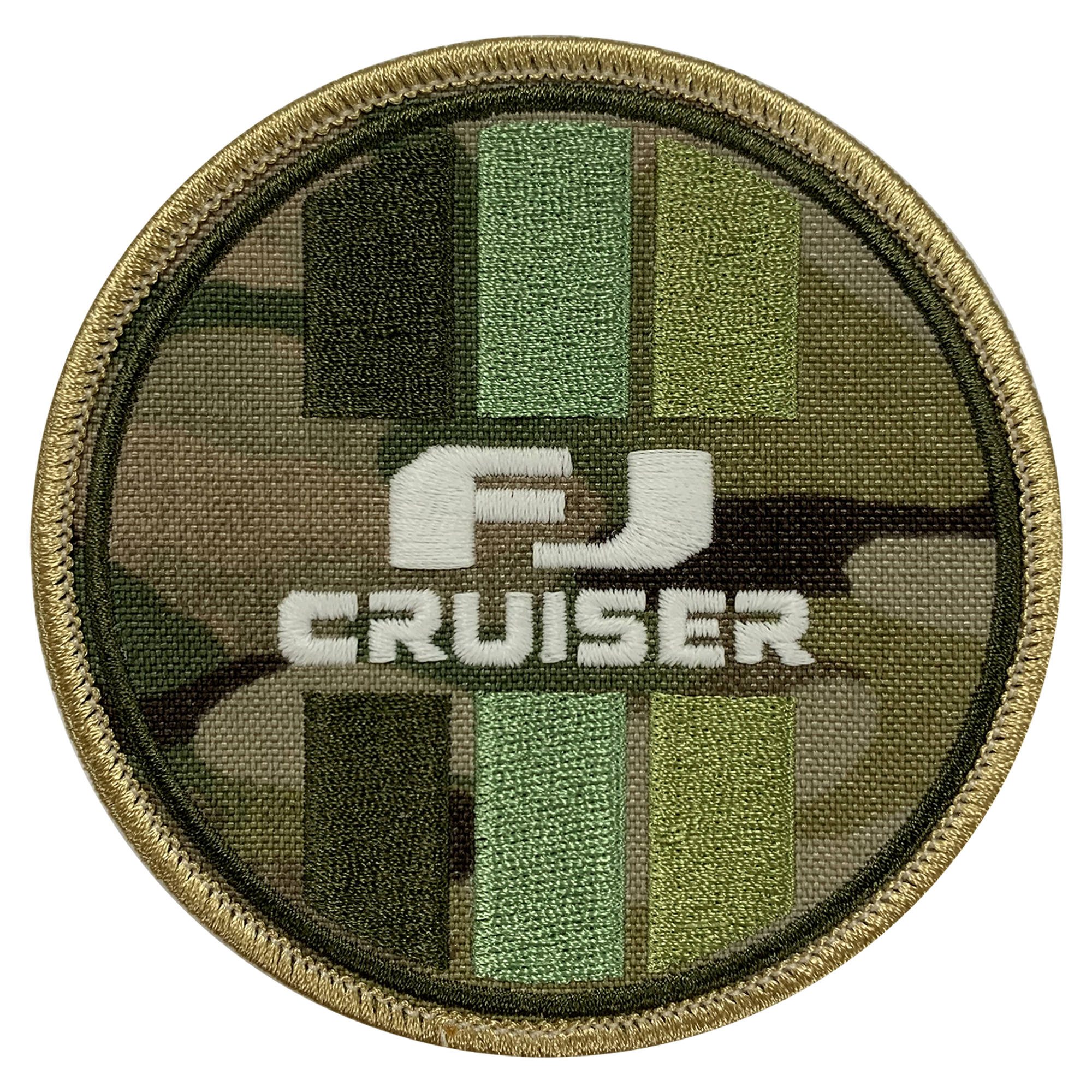 FJ Cruiser Camo Circle Patch - GZila Designs