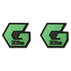 GZila Green Ranger Eyes Patches - GZila Designs