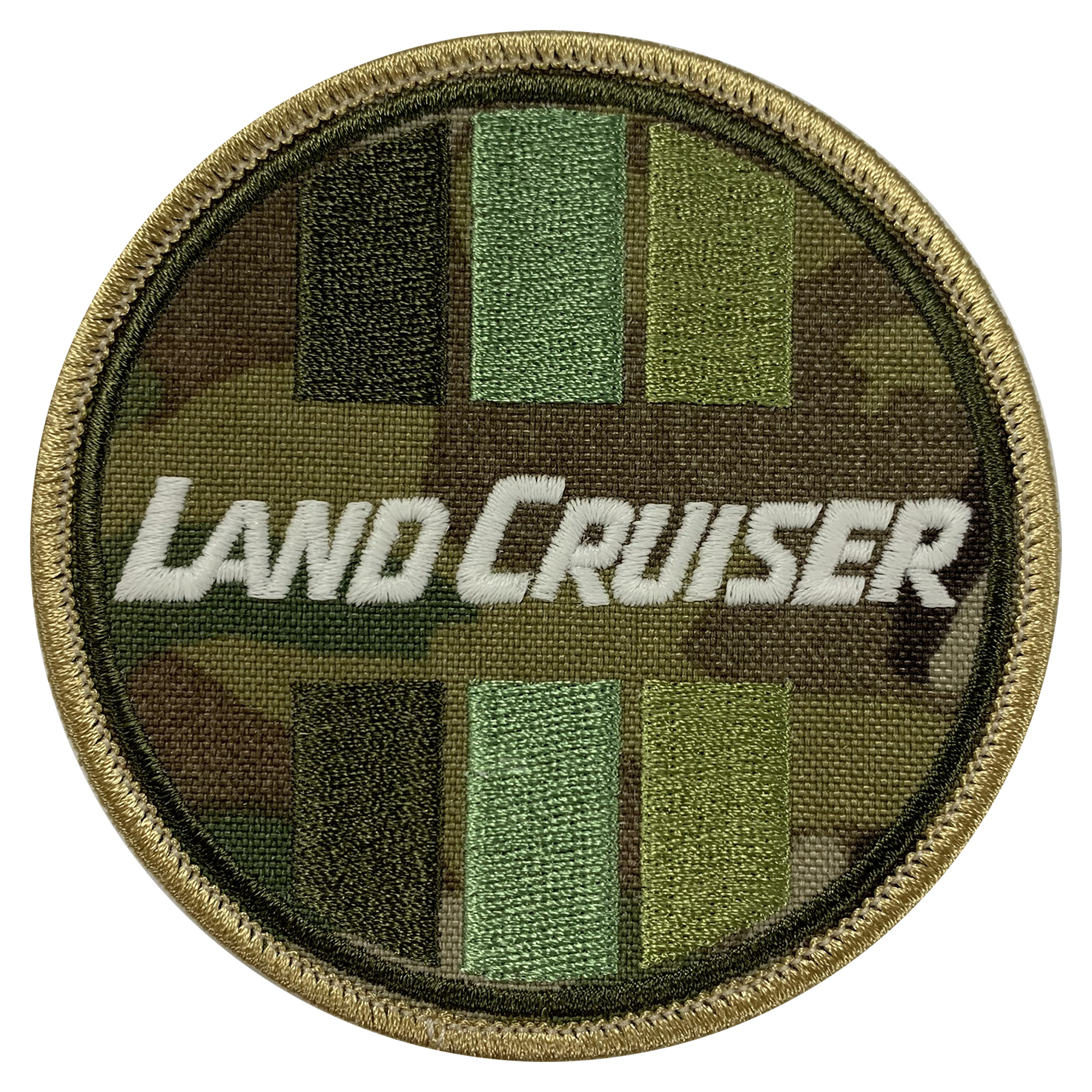 Land Cruiser Camo Circle Patch - GZila Designs
