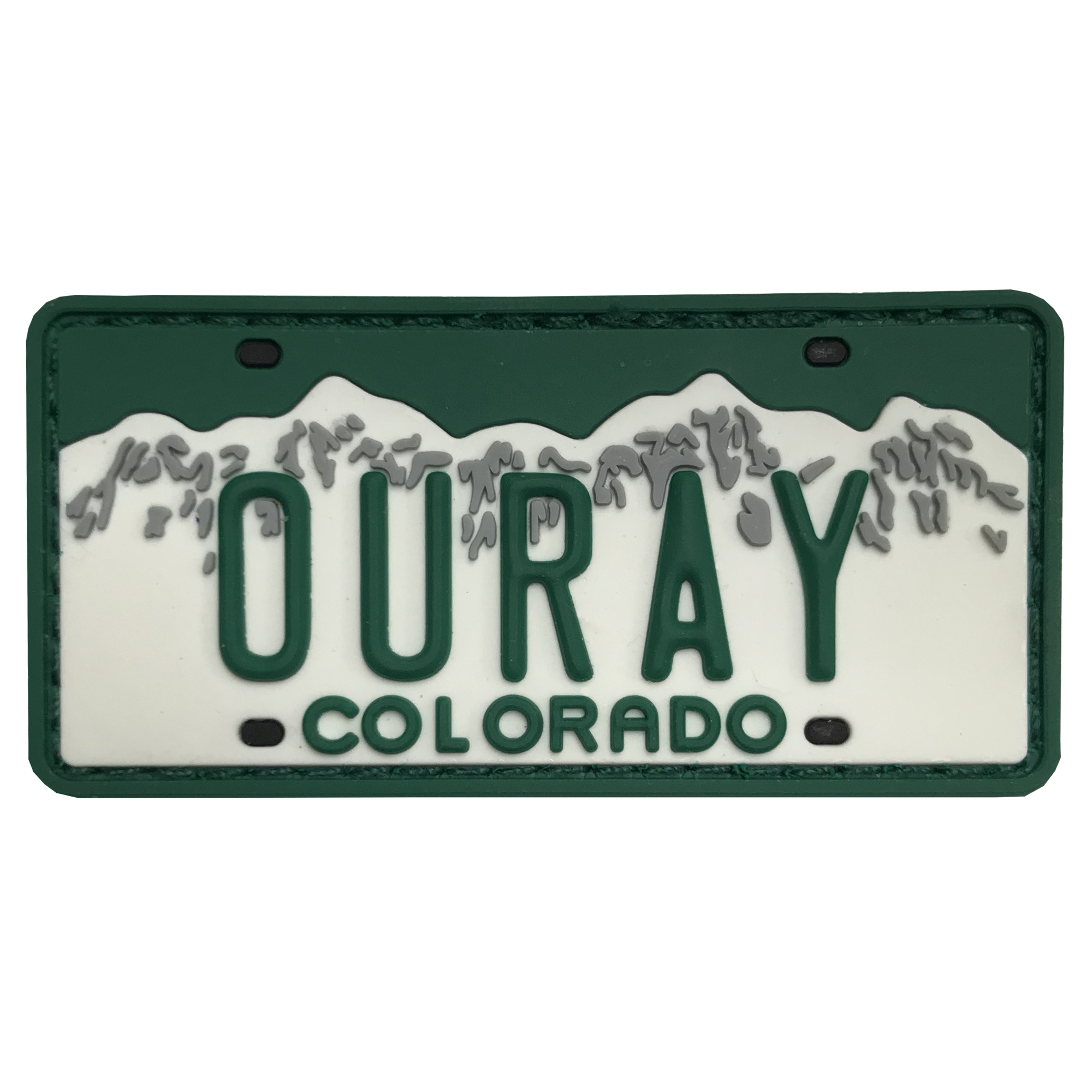 Ouray License Plate Patch - GZila Designs
