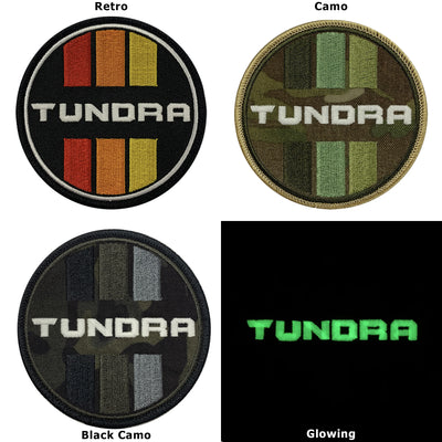 Tundra Camo Circle Patch - GZila Designs