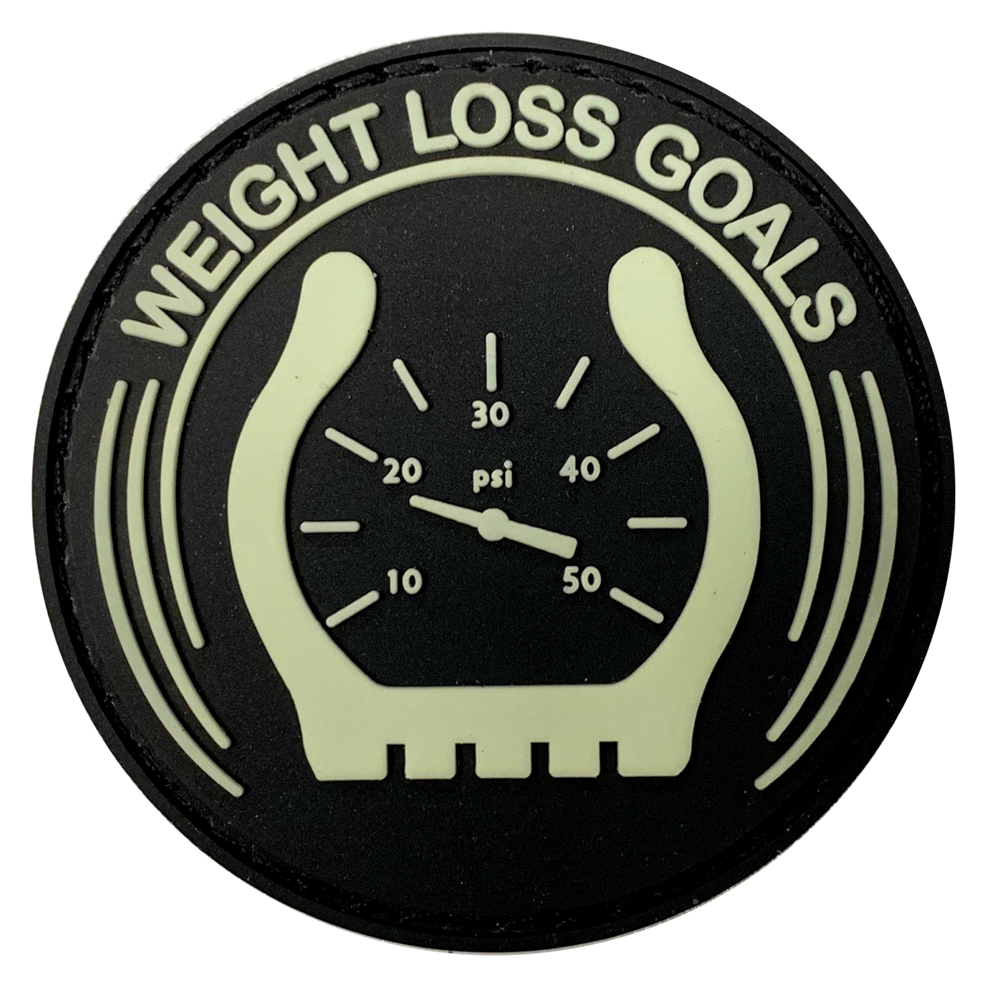 Weight Loss Goals Patch - GZila Designs