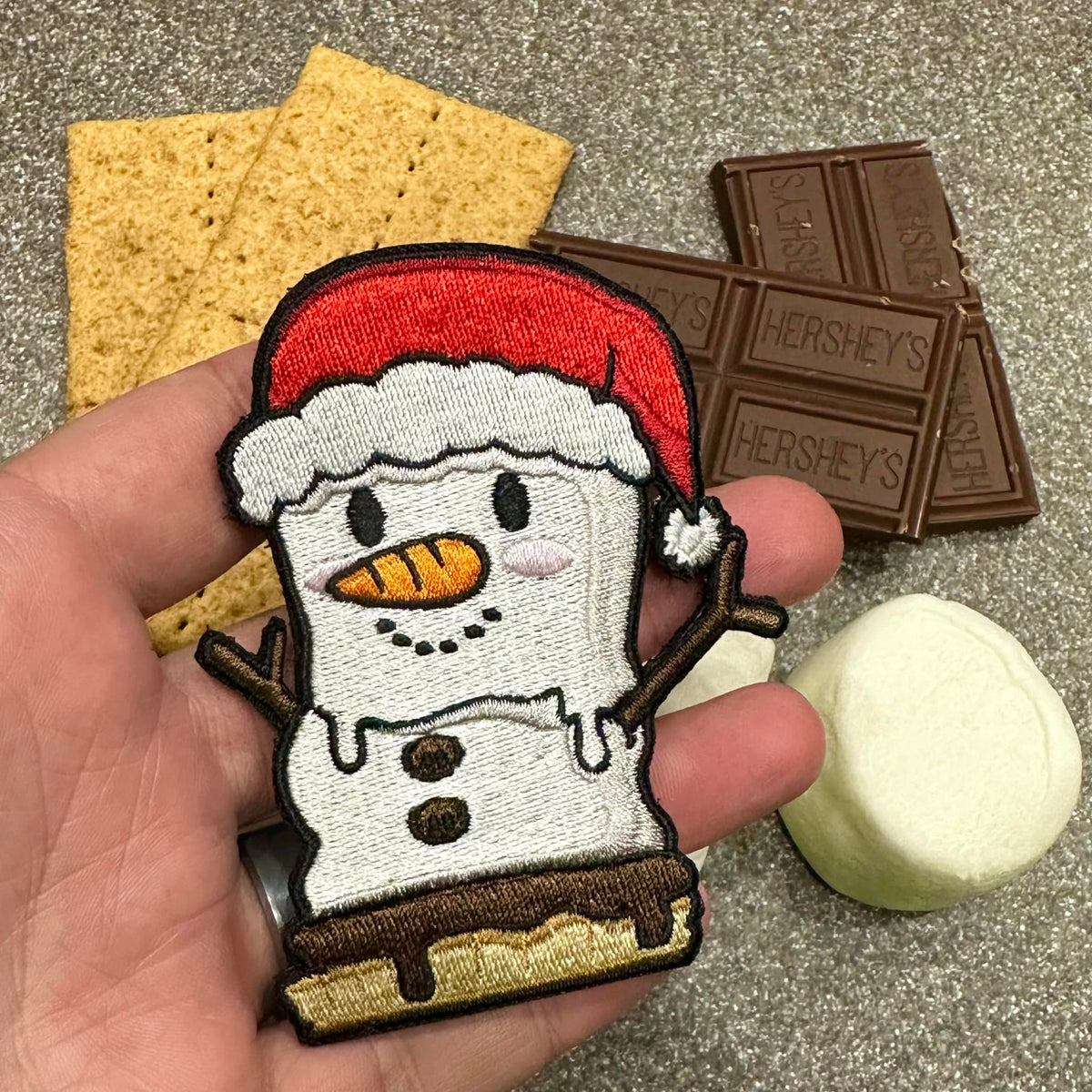 S&#39;more Snowman Patch ☃️
