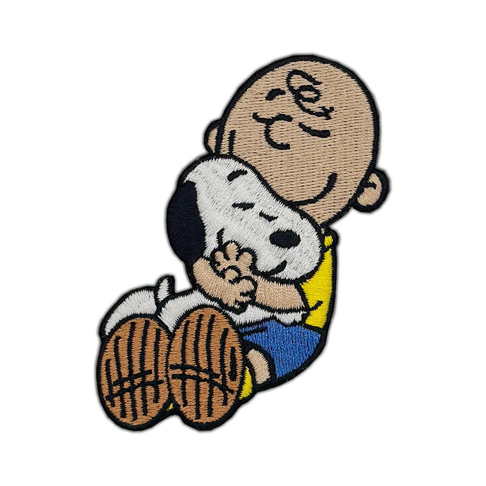 Charlie Hugging Snoopy
