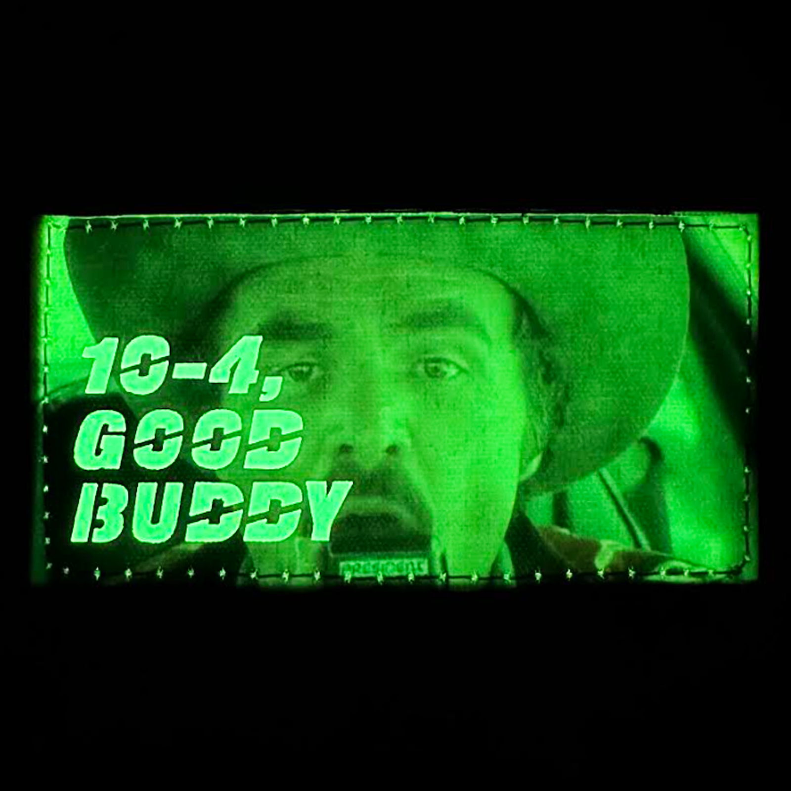 10-4 Good Buddy Laser Cut Patch 📻