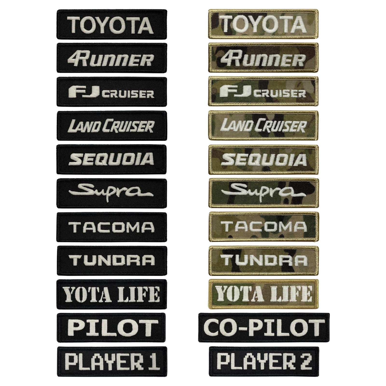 Name Tape Patches