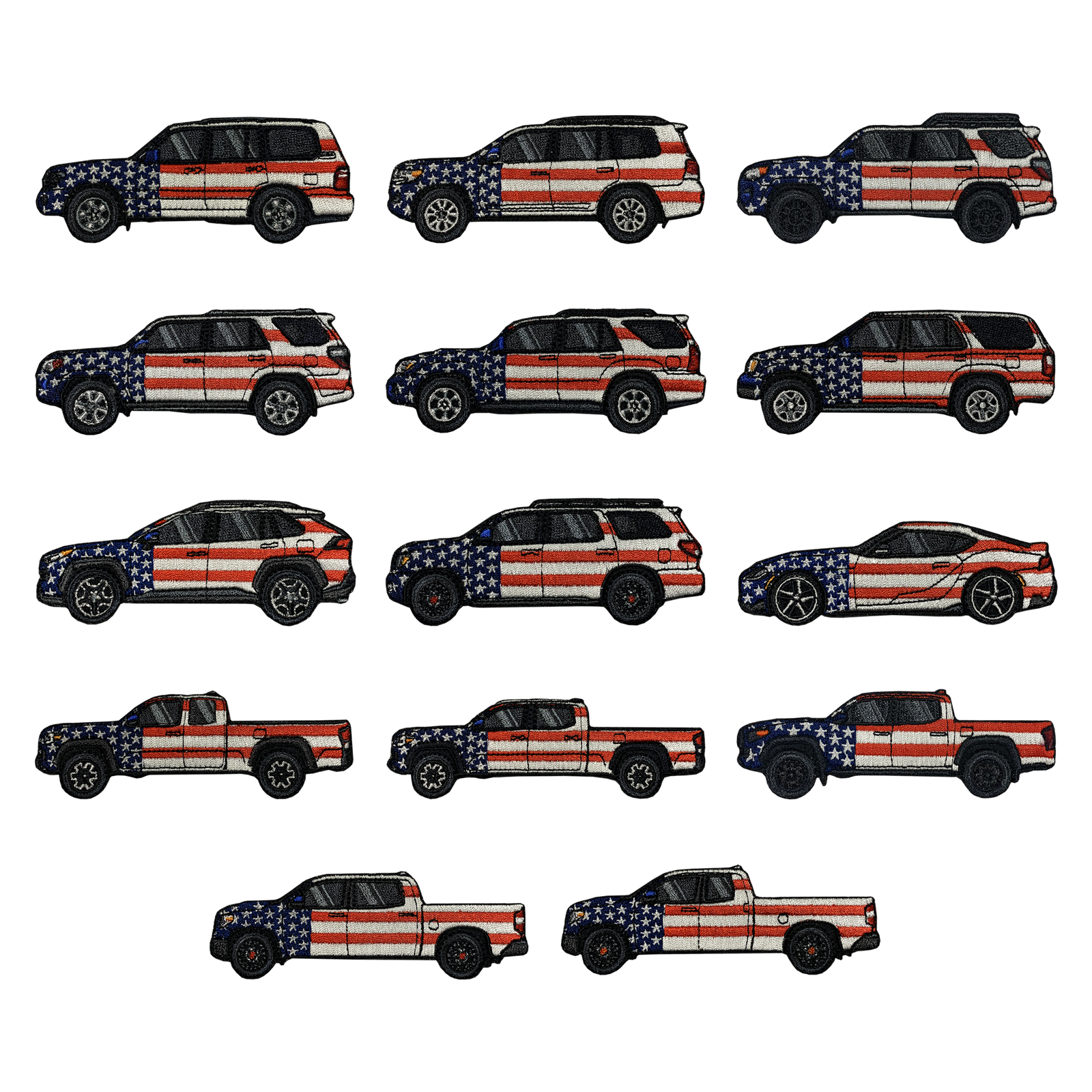 Yota Patriotic Patches