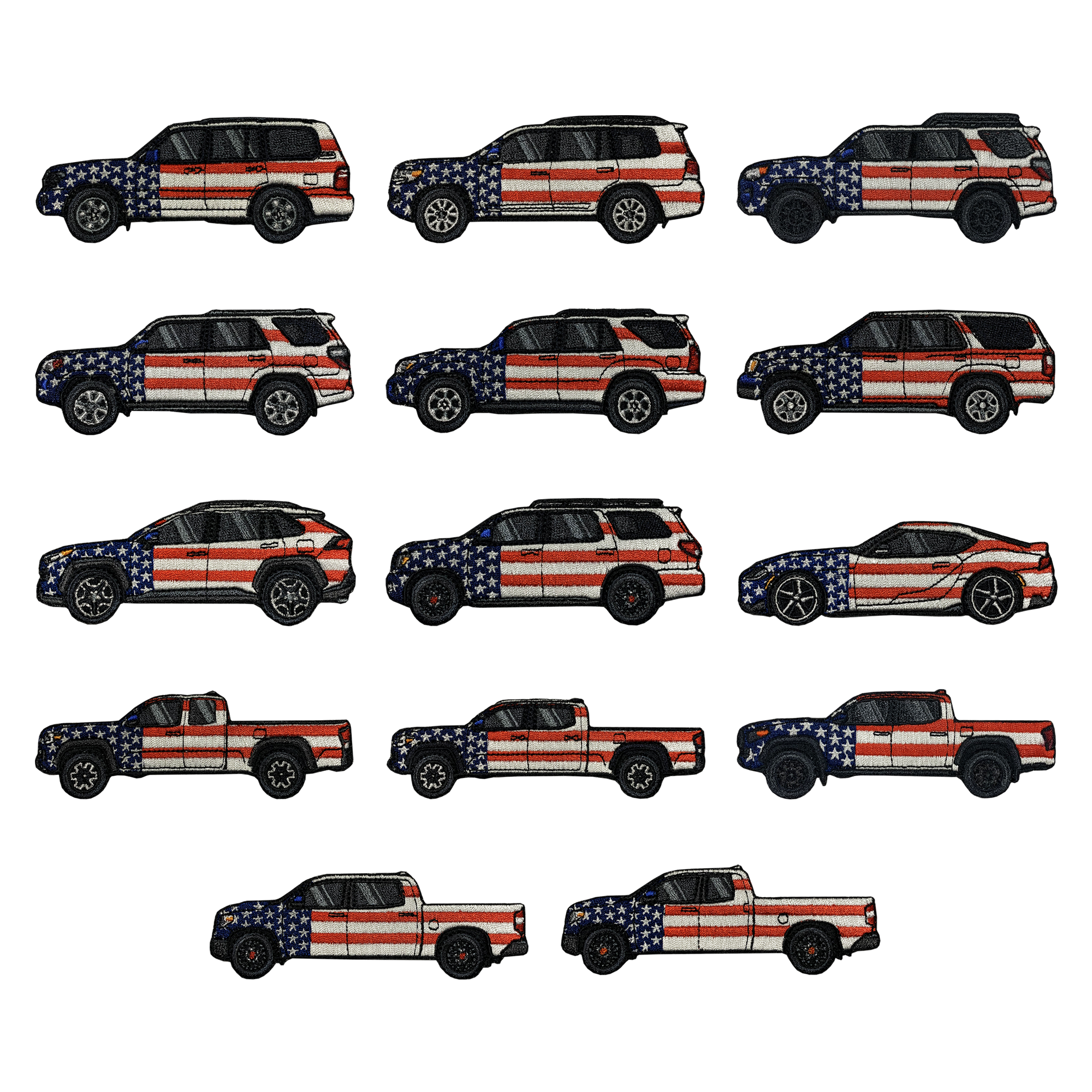 Yota Patriotic Patches