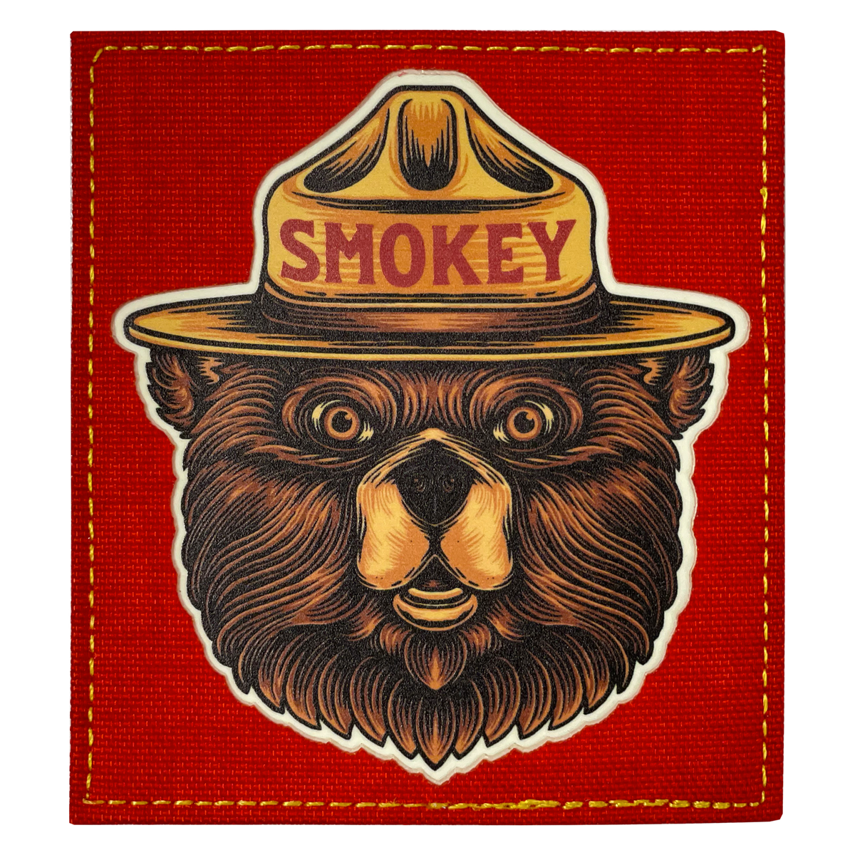 Smokey Laser Cut Patch 🐻