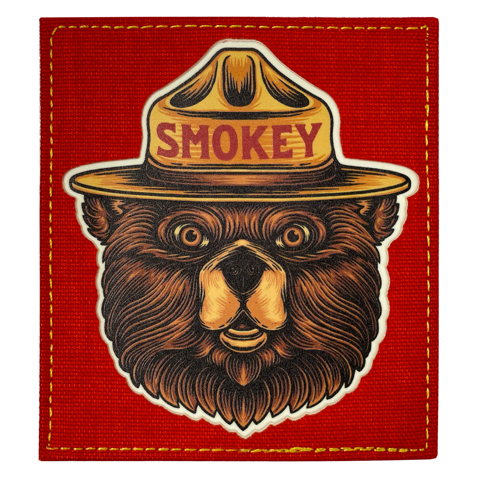 Smokey Laser Cut Patch 🐻