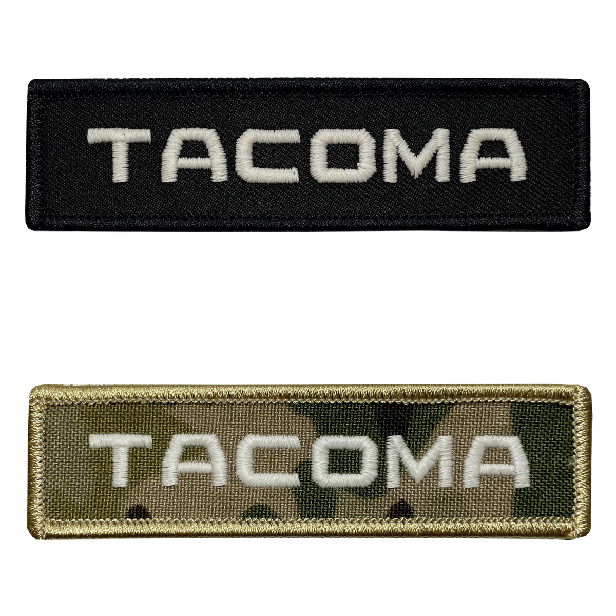 Tacoma Name Tape Patches