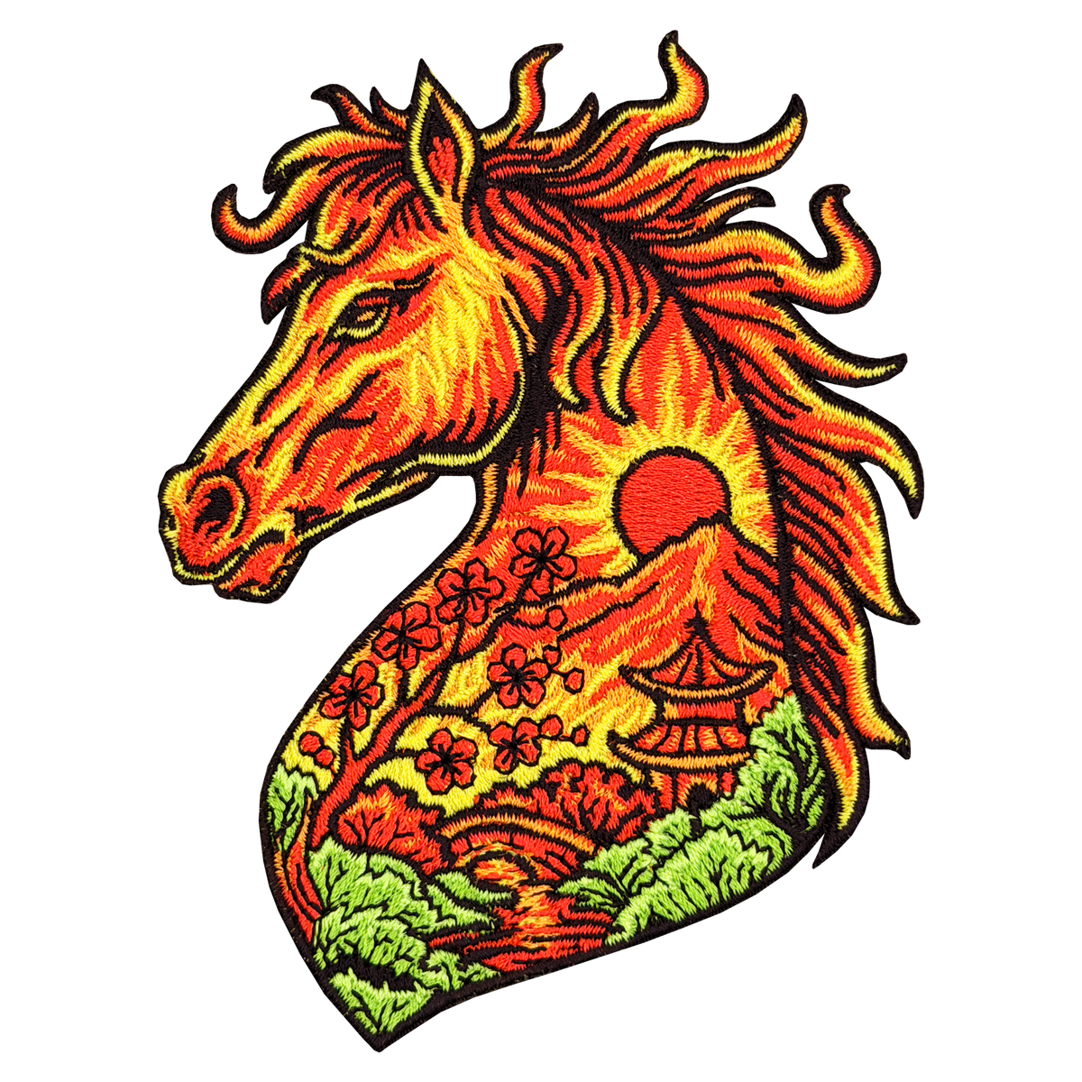 Nature Fire Horse 🐎
