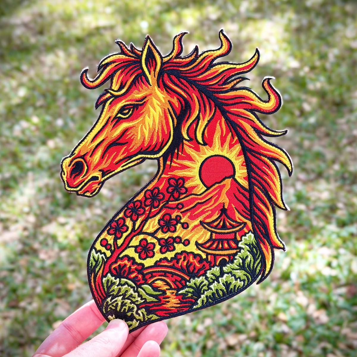 Nature Fire Horse 🐎