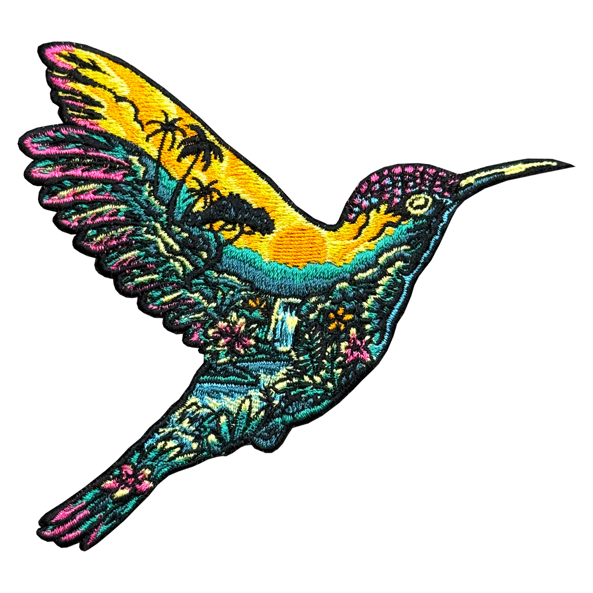 Nature Hummingbird Patch 🌅