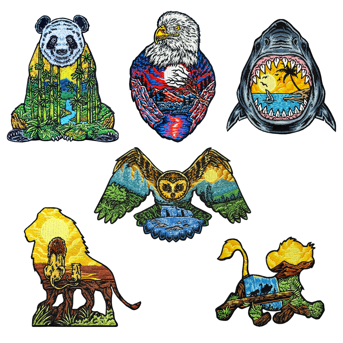 Nature Animal Patches 🐾
