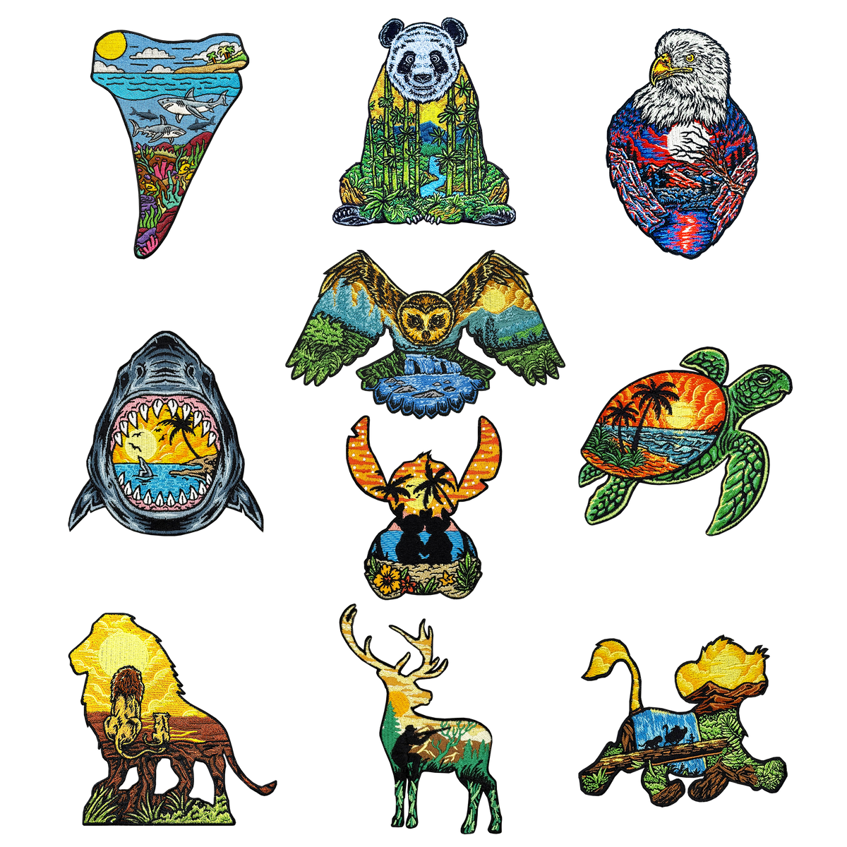 Nature Animal Patches 🐾