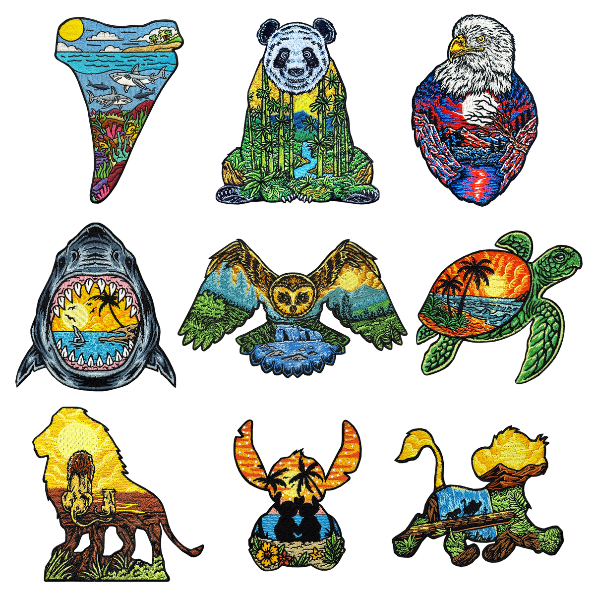 Nature Animal Patches 🐾