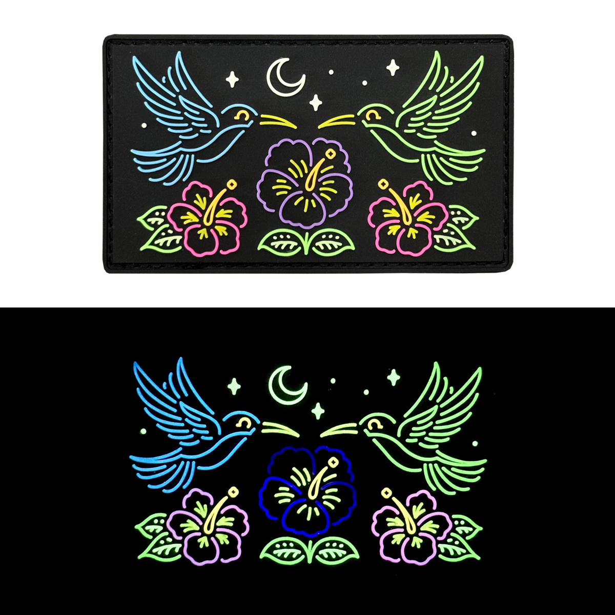 Neon Hummingbird 🌺
