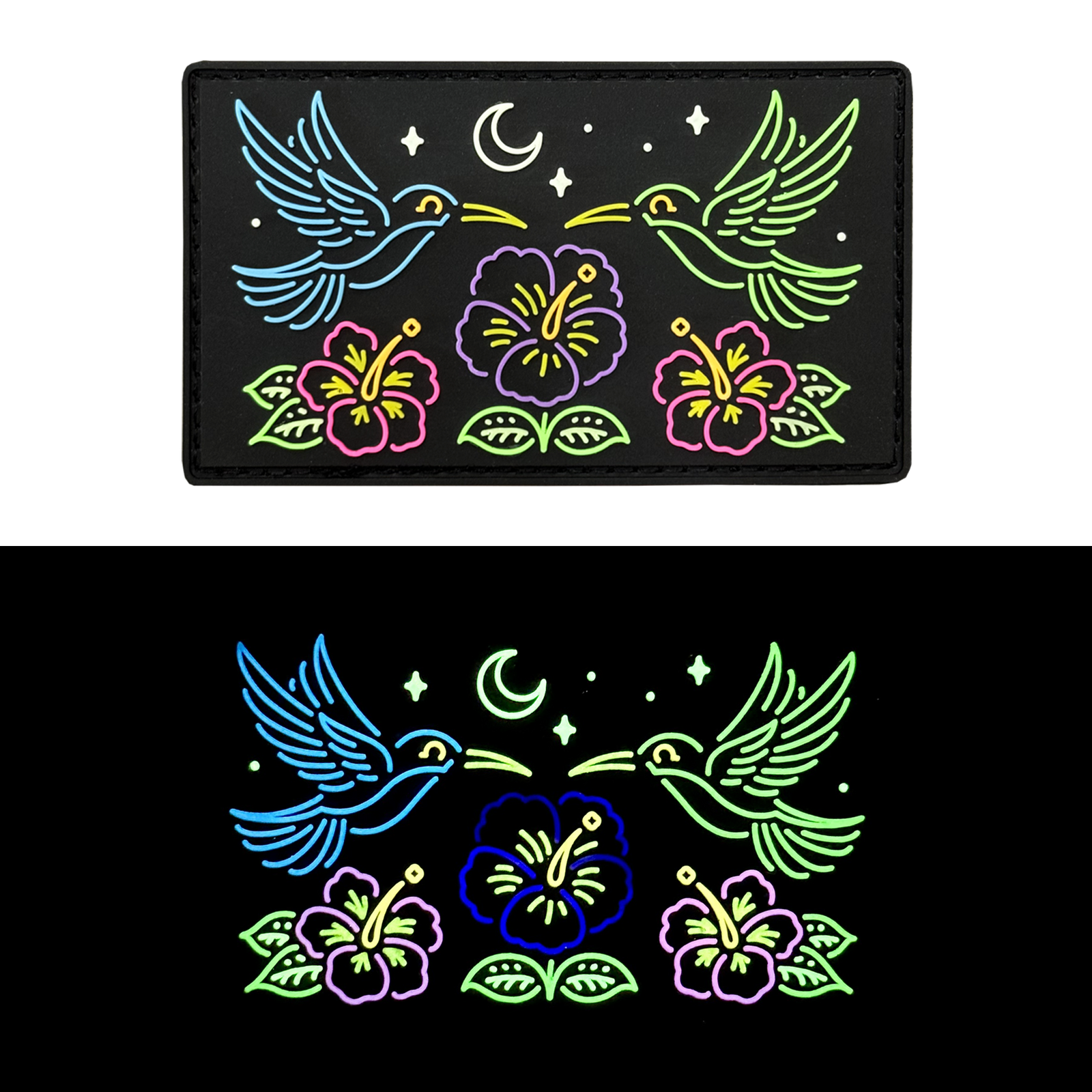 Neon Hummingbird 🌺