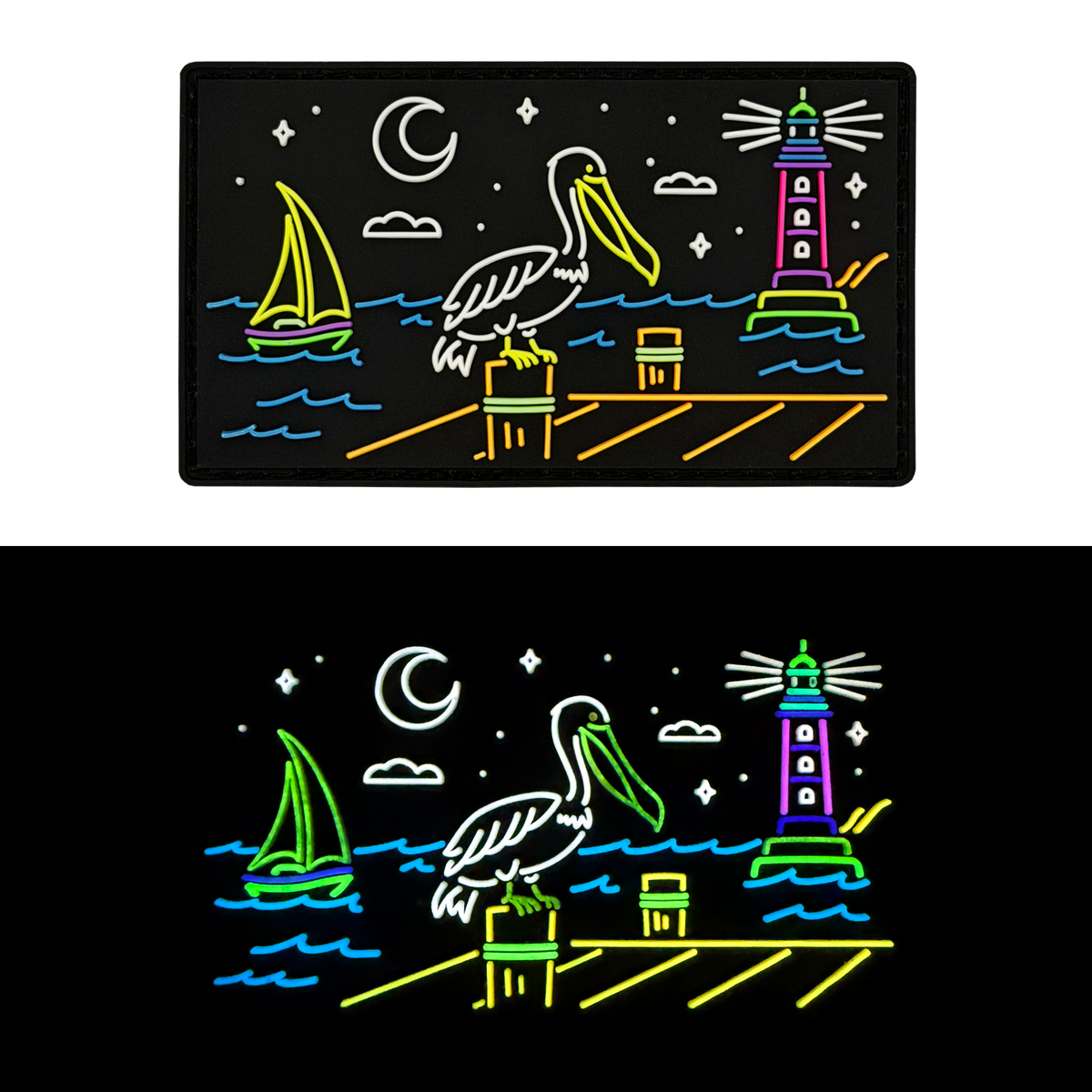 Neon Pelican 🌊