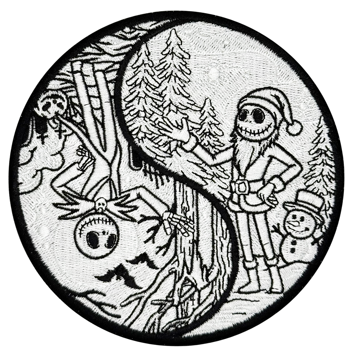 Nature's Reflection Patches ☯️