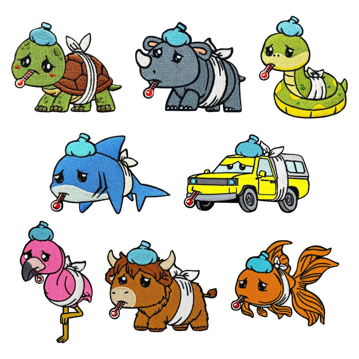 Sick Patches [Goldfish Is Free]🤒