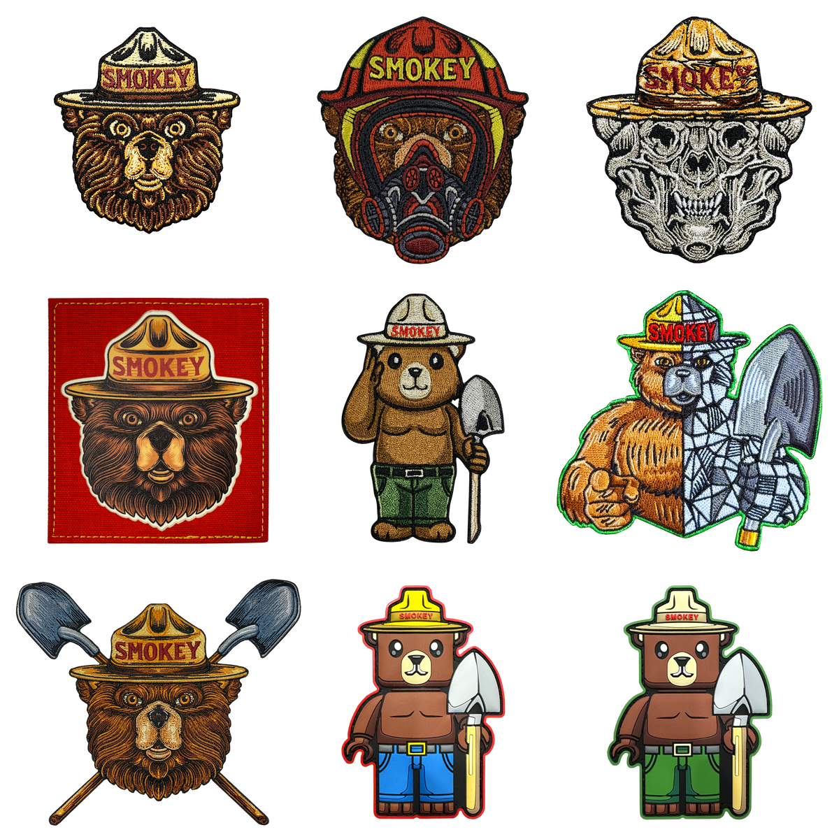 Smokey Bear Patches 🐻