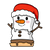S'more Snowman Patch ☃️