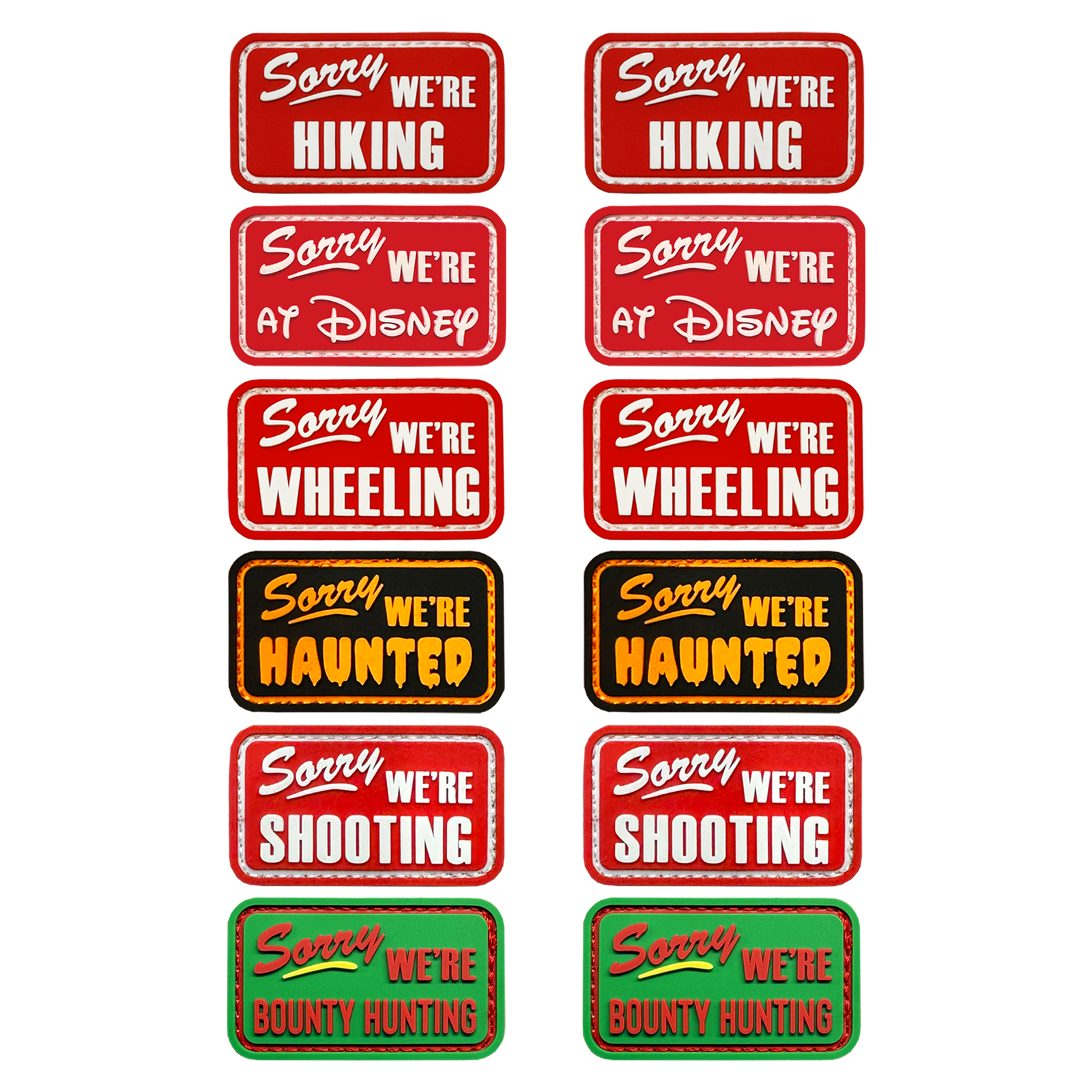 Sorry Sign Patches 🚫