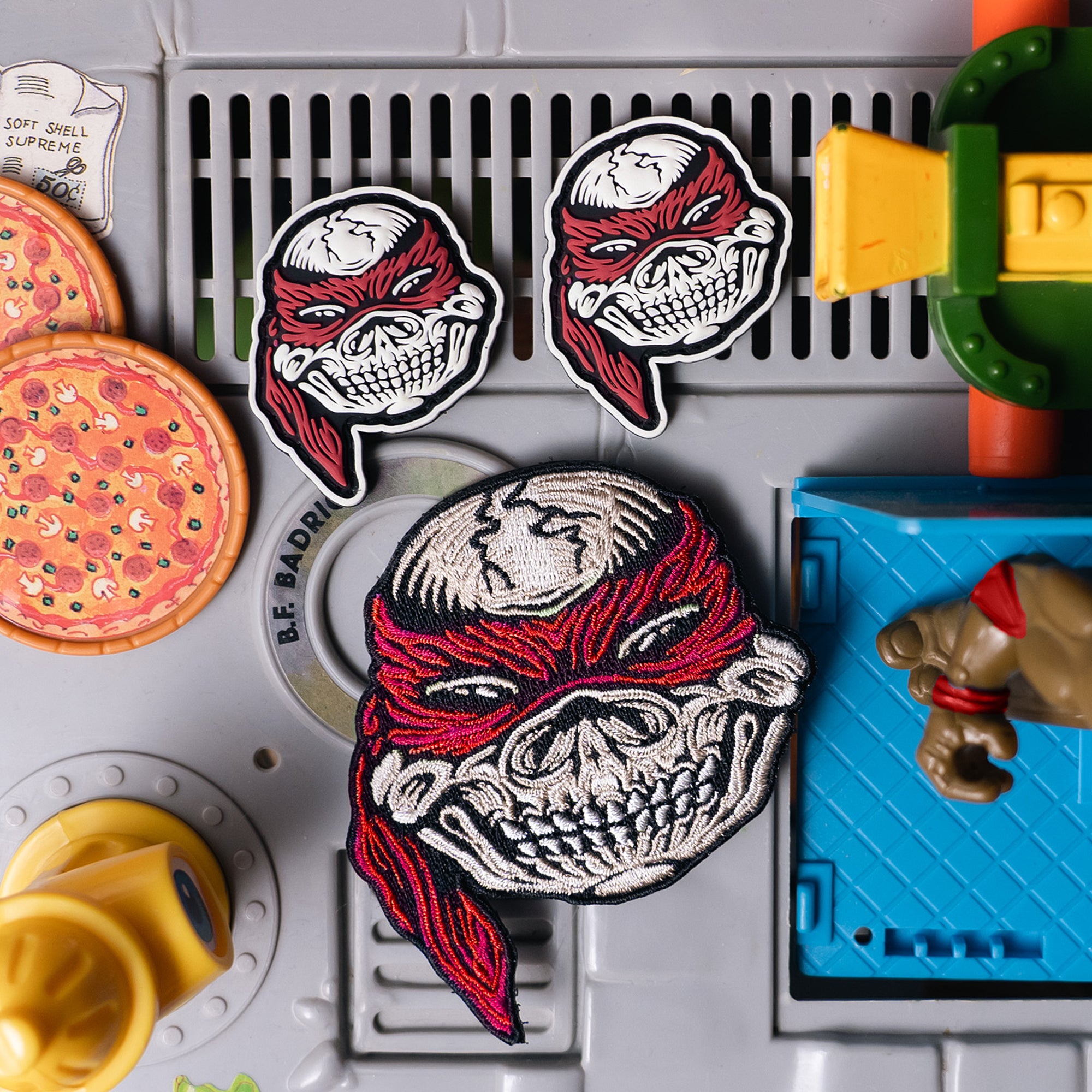 Ninja Skull Bundle Patches 🐢