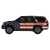 4Runner 3rd Gen Patriotic Patch - GZila Designs