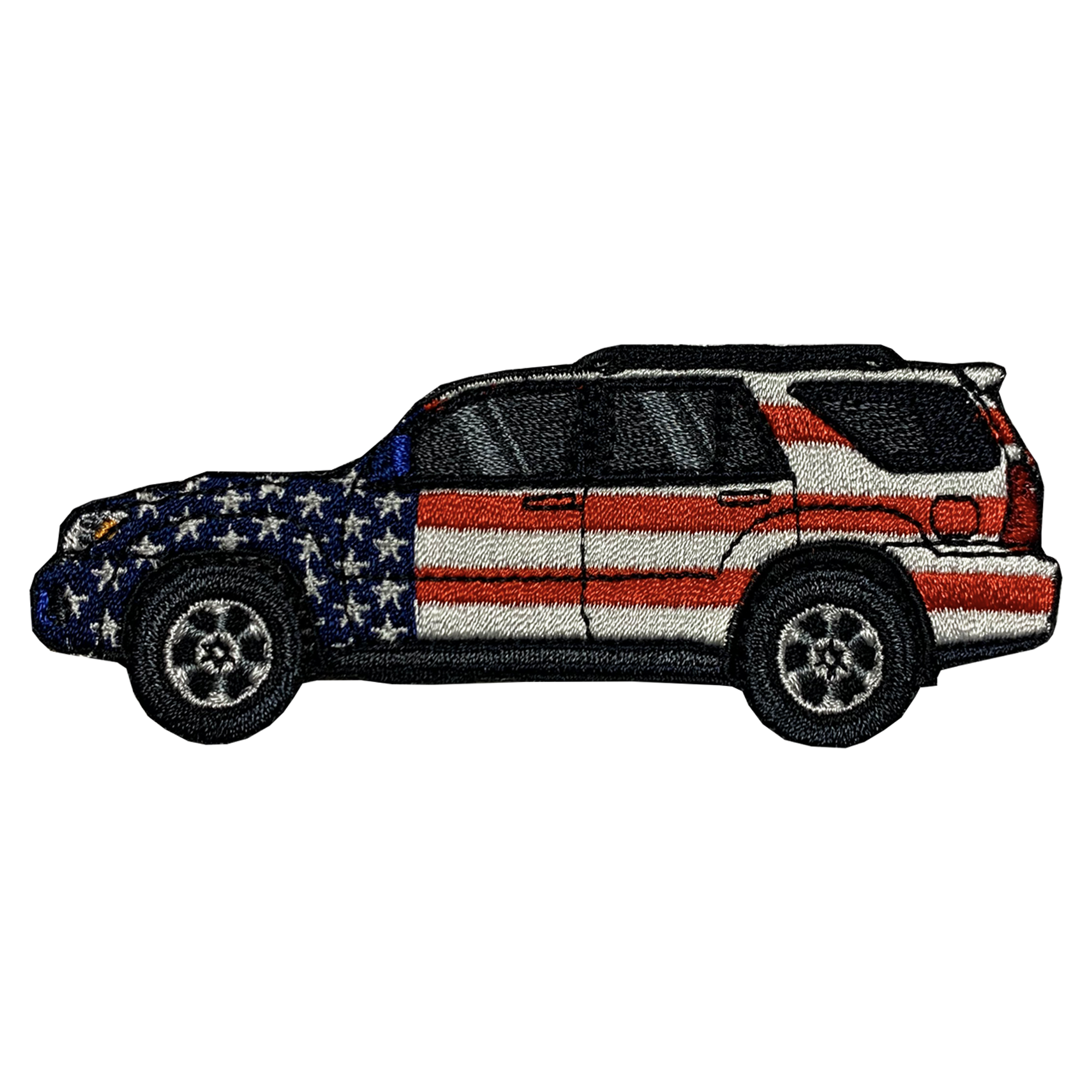 4Runner 4th Gen Patriotic Patch - GZila Designs