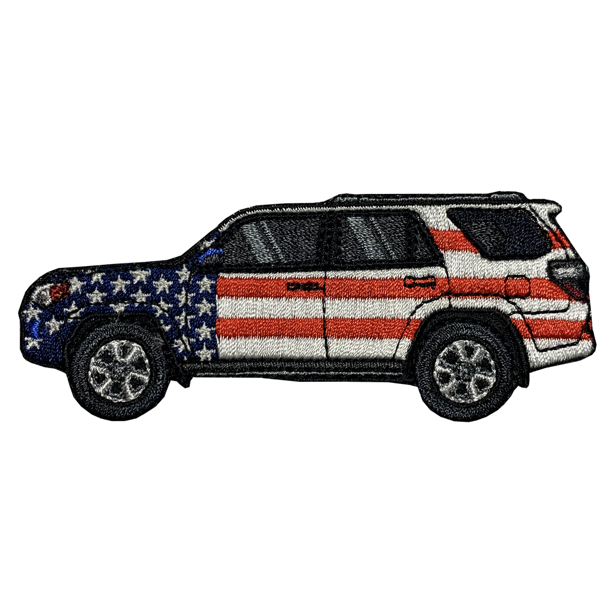 4Runner 5th Gen Patriotic Patch - GZila Designs