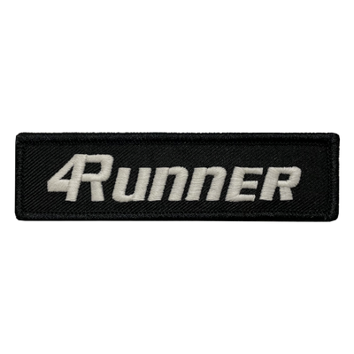 4Runner Black Name Tape Patch - GZila Designs