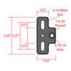 Awning Mount Tubular Clamps Mini - GZila Designs