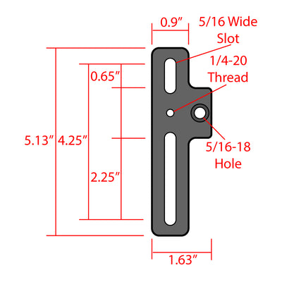 Awning Mount Tubular Clamps Standard - GZila Designs