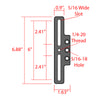 Awning Mount Tubular Clamps XL - GZila Designs