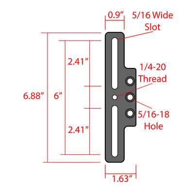 Awning Mount Tubular Clamps XL - GZila Designs