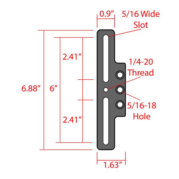 Awning Mount XL | 180° & 270° Awning Roof Rack Mount | GZila Designs