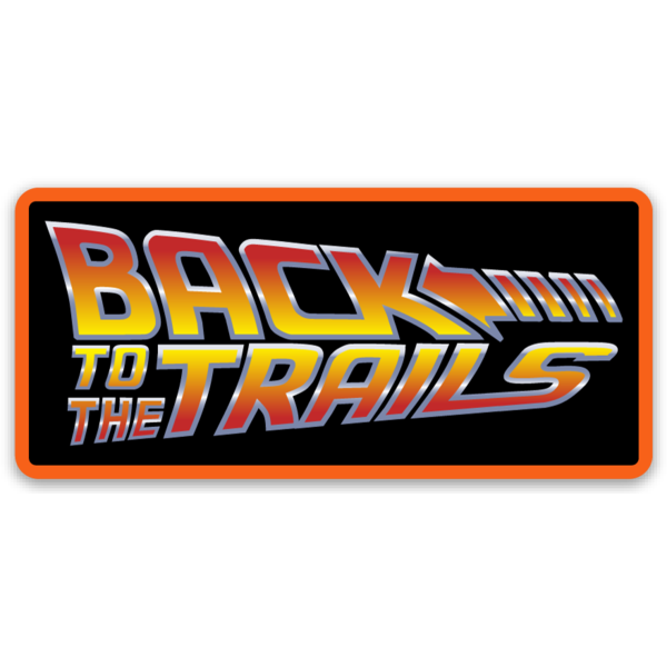 Back to the Trails Sticker - GZila Designs