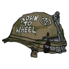 Born to Wheel Classic Patch - GZila Designs