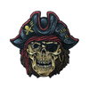 Calico Jack Pirate Skull Patch - GZila Designs