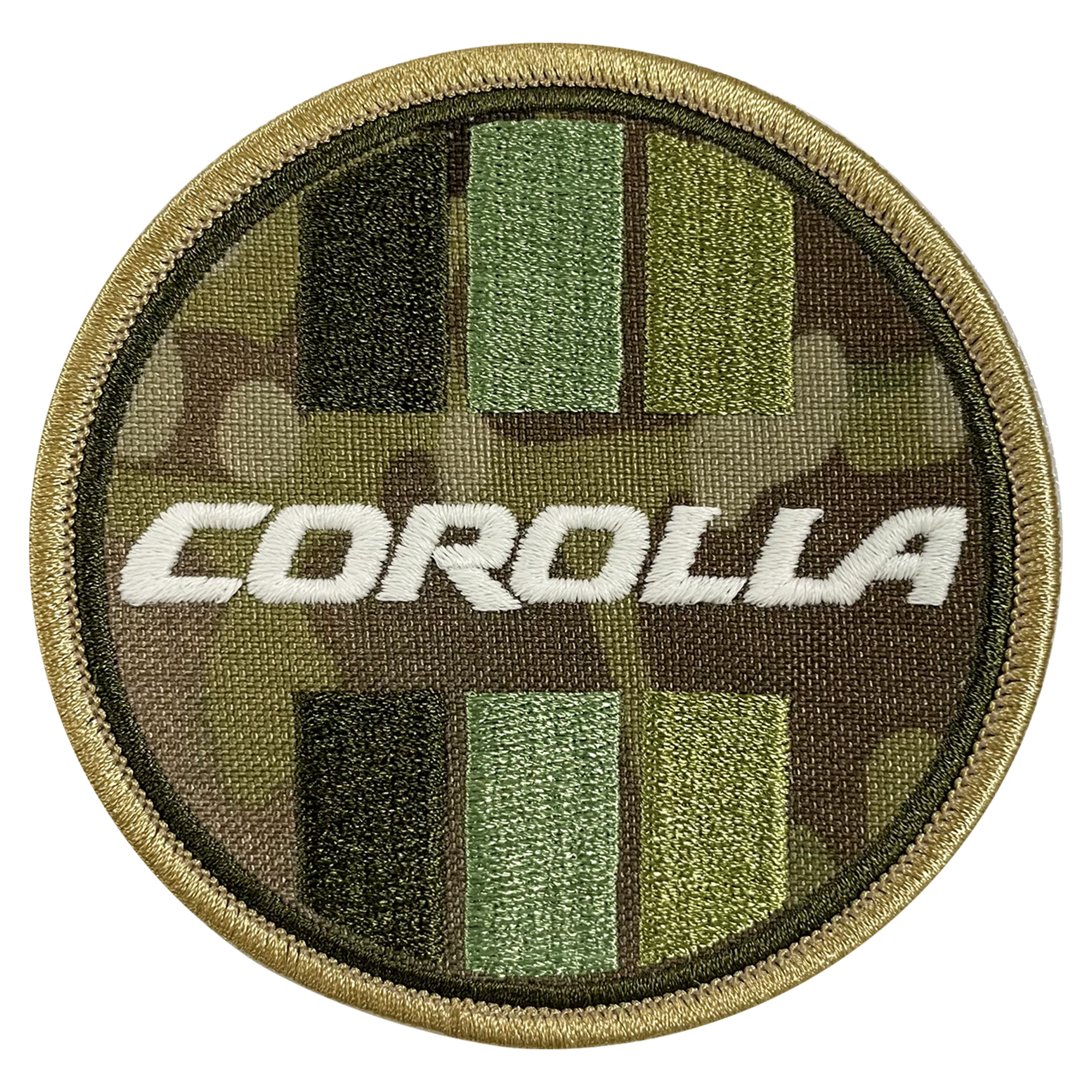 Corolla Camo Circle Patch - GZila Designs
