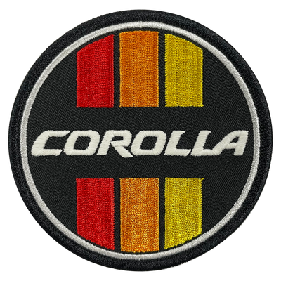 Corolla Retro Circle Patch - GZila Designs