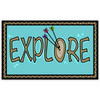 Explore v.Arrow Sticker - GZila Designs